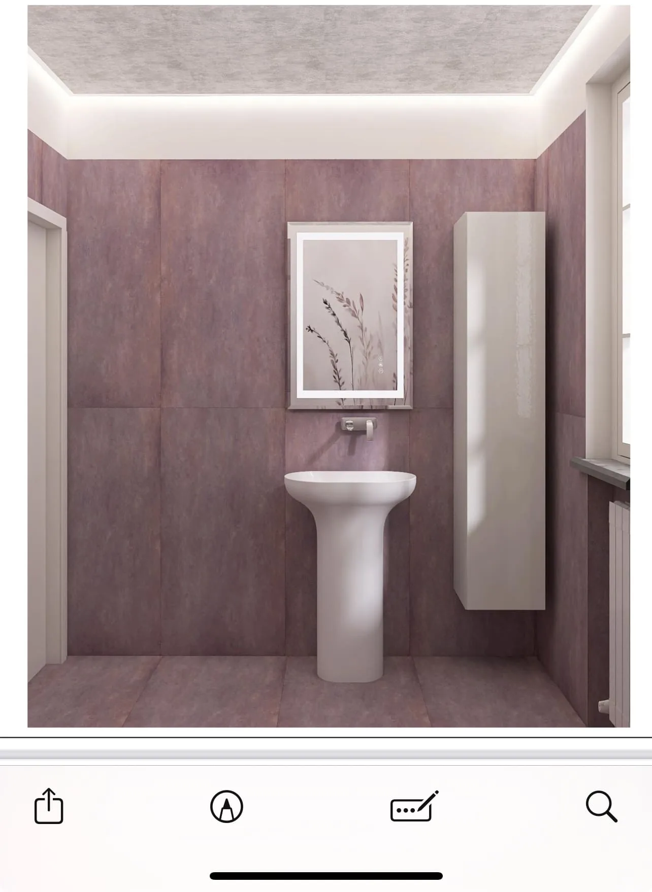 Ремонт ванной в Montecatini Terme — фото проекта ванной 12